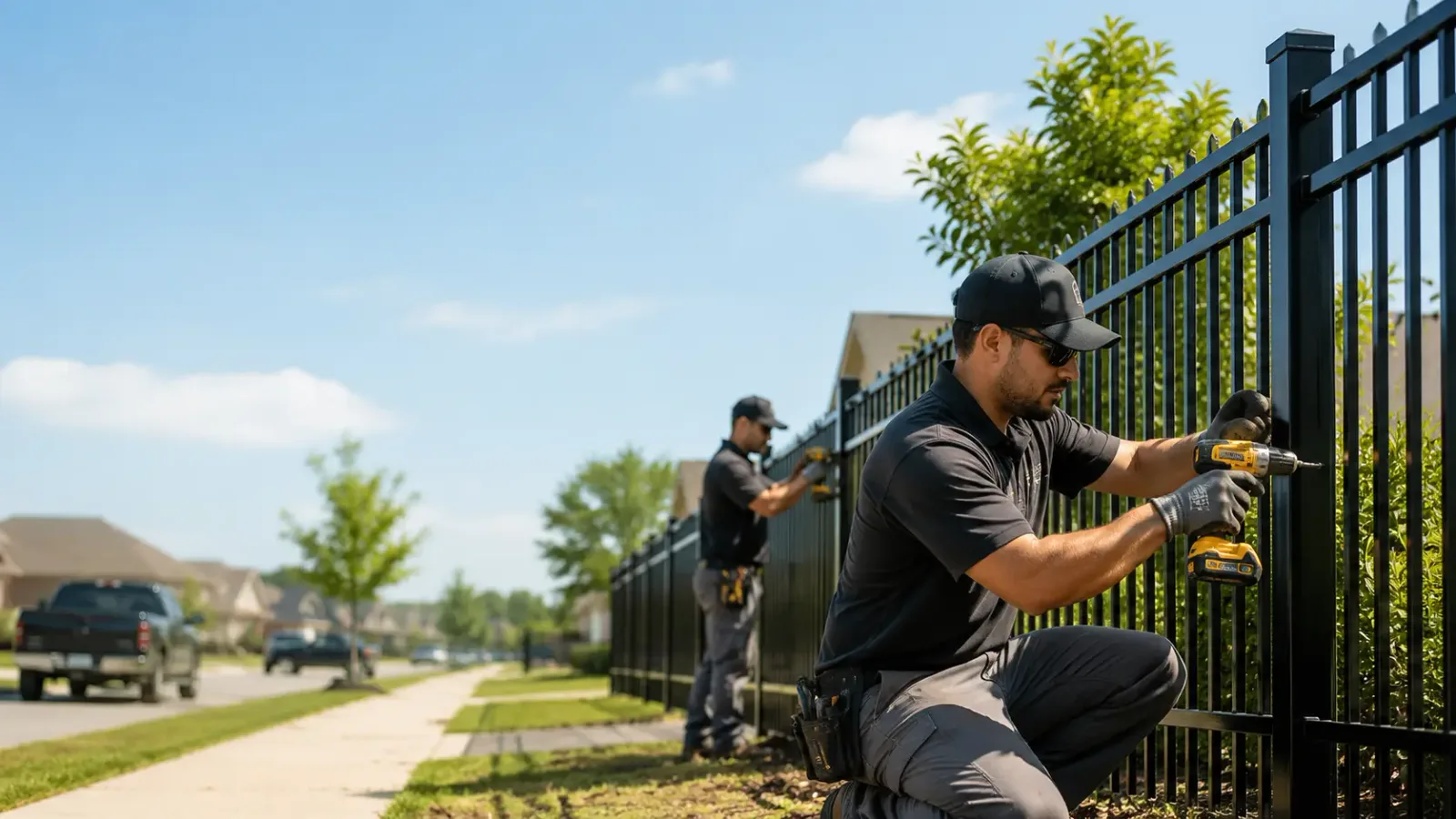 Metal Fence Installation in Okolona, MS